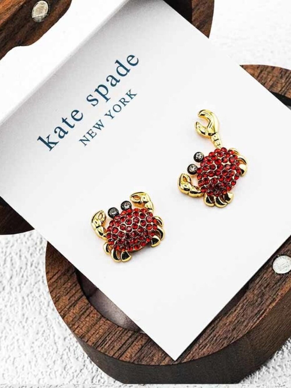 Kate Spade Crab Stud Earrings - Picture 4 of 5